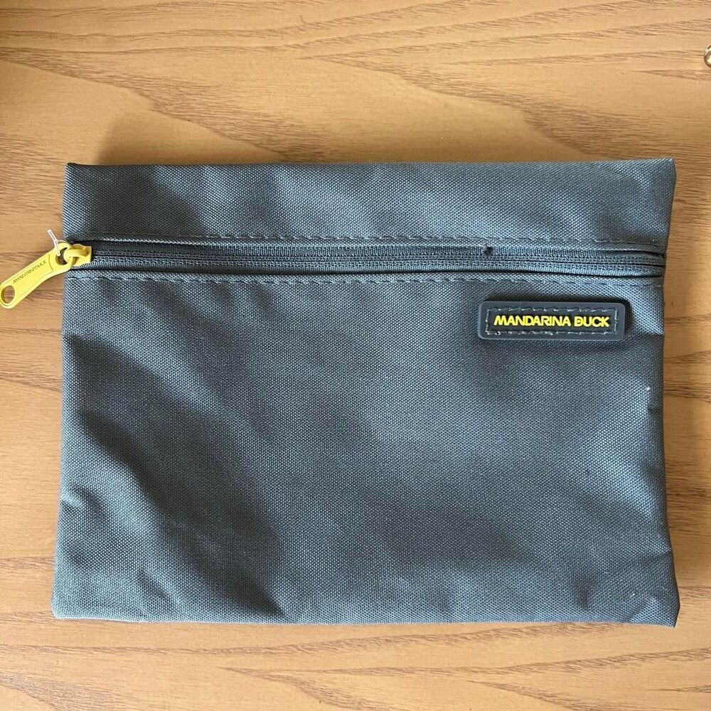 Mandarina-duck Women's Grey and Black Bag